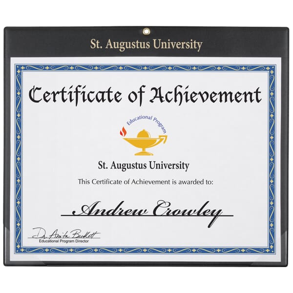 Wall Certificate Holder
