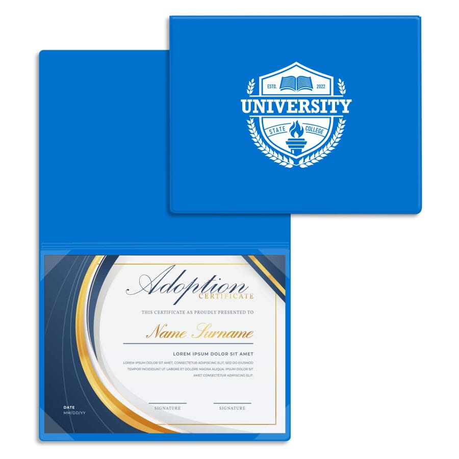 Tabletop Certificate Holder