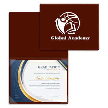 Tabletop Certificate Holder