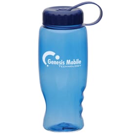 27 oz Poly-Squeeze Capped Sports Bottle