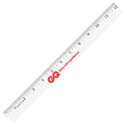 Classic Wooden Ruler- Enamel