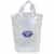 12" x 12" x 6" Clear Plastic Bag - Soft Loop Handle