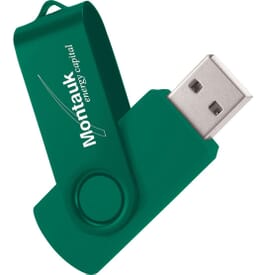 Two-Tone Fold-A-Flash USB Drive 2GB