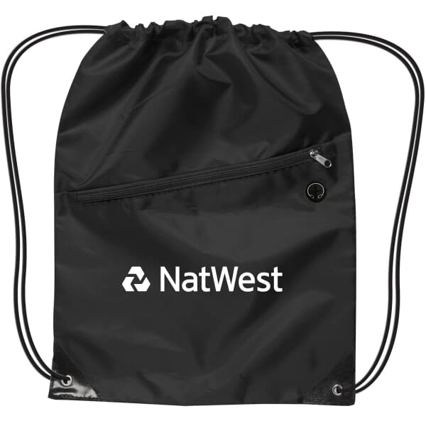 Pinnacle Nylon Drawstring Backpack