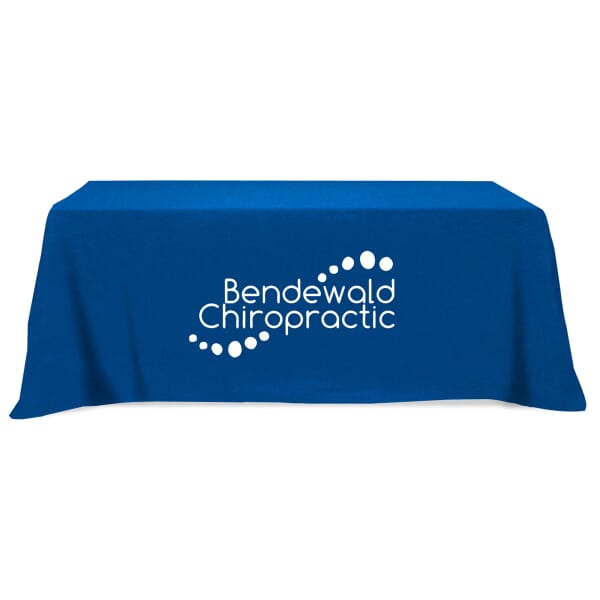 Flat 3-Sided Table Cover - Fits 8 ft Table