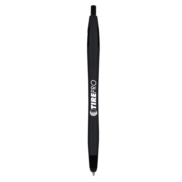 Dart Pen W/ Stylus - Metallic