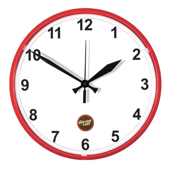 12 3/4" Dia. Wall Clock