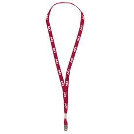 3/8&quot; x 35&quot; One Ply Cotton Lanyard