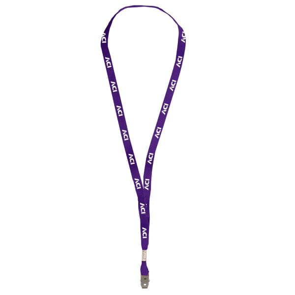 3/8" One Ply Cotton Lanyard