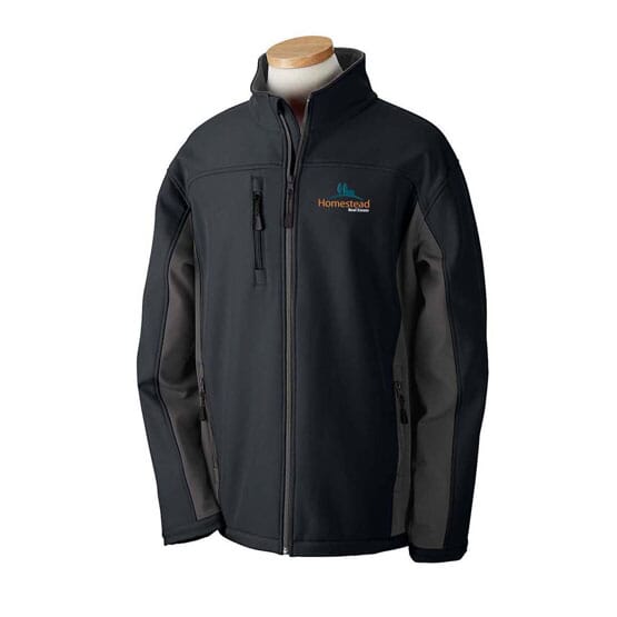 Devon & Jones Soft Shell Colorblock Jacket - Men's
