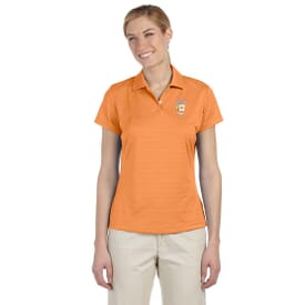 Adidas® Climalite® Textured Polo - Ladies