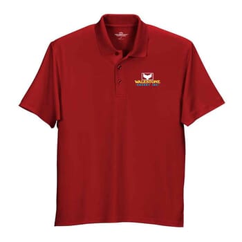 Vansport™ Omega Solid Mesh Tech Polo - Men's