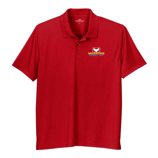 Vansport™ Omega Solid Mesh Tech Polo - Men's