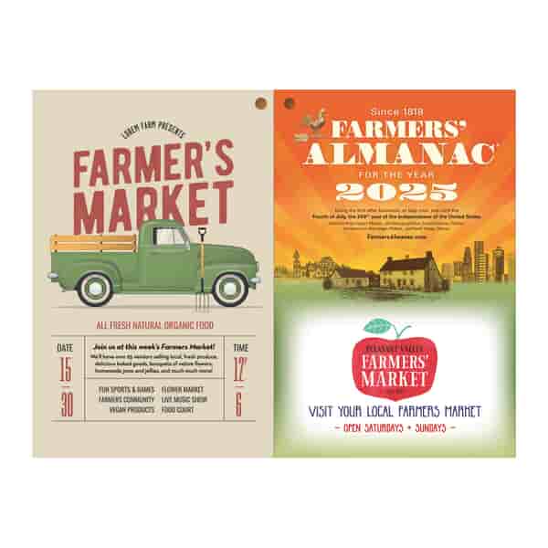 Farmers' Almanac 2023 Full Color Promotional Giveaway Crestline