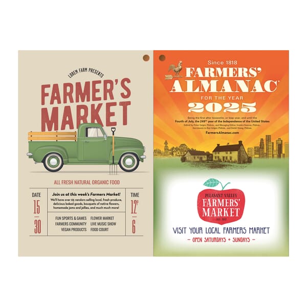 Farmers' Almanac 2024 Full Color Promotional Giveaway Crestline