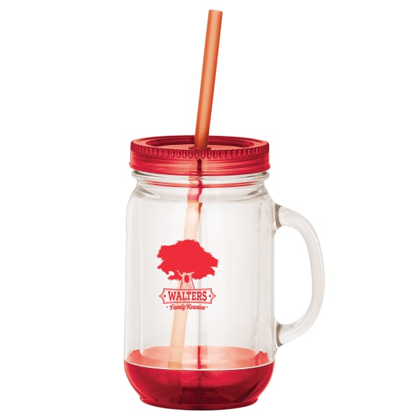 20 oz Color Pop Mason Jar Mug