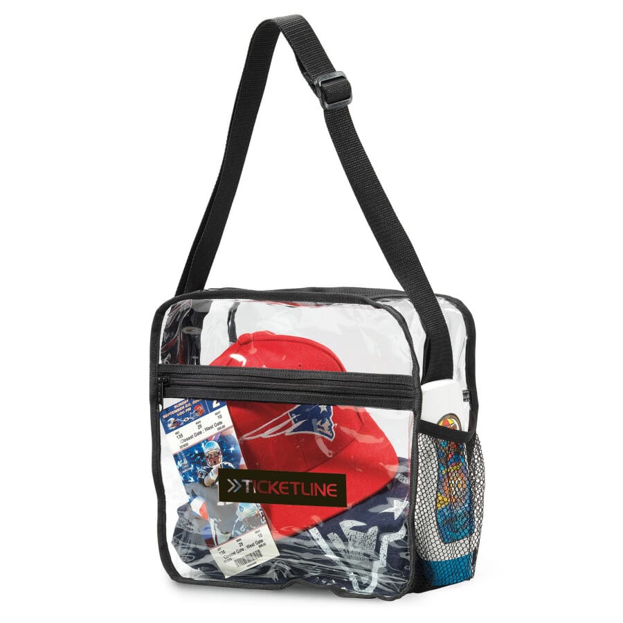 Clear Event Messenger Bag