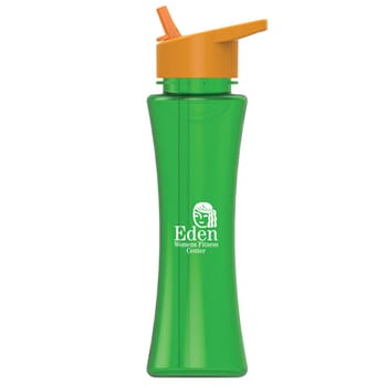 17 oz Tritan™ Curve Bottle - Flip Straw