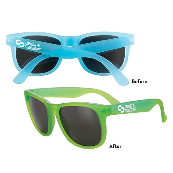 Color store changing sunglasses