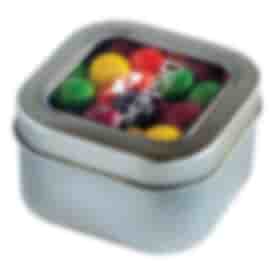 Square Candy Tin- Skittles®