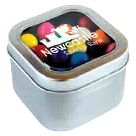 Square Candy Tin- Gumballs®