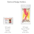 Lanyards optional badge holders