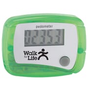 Black translucent pedometer