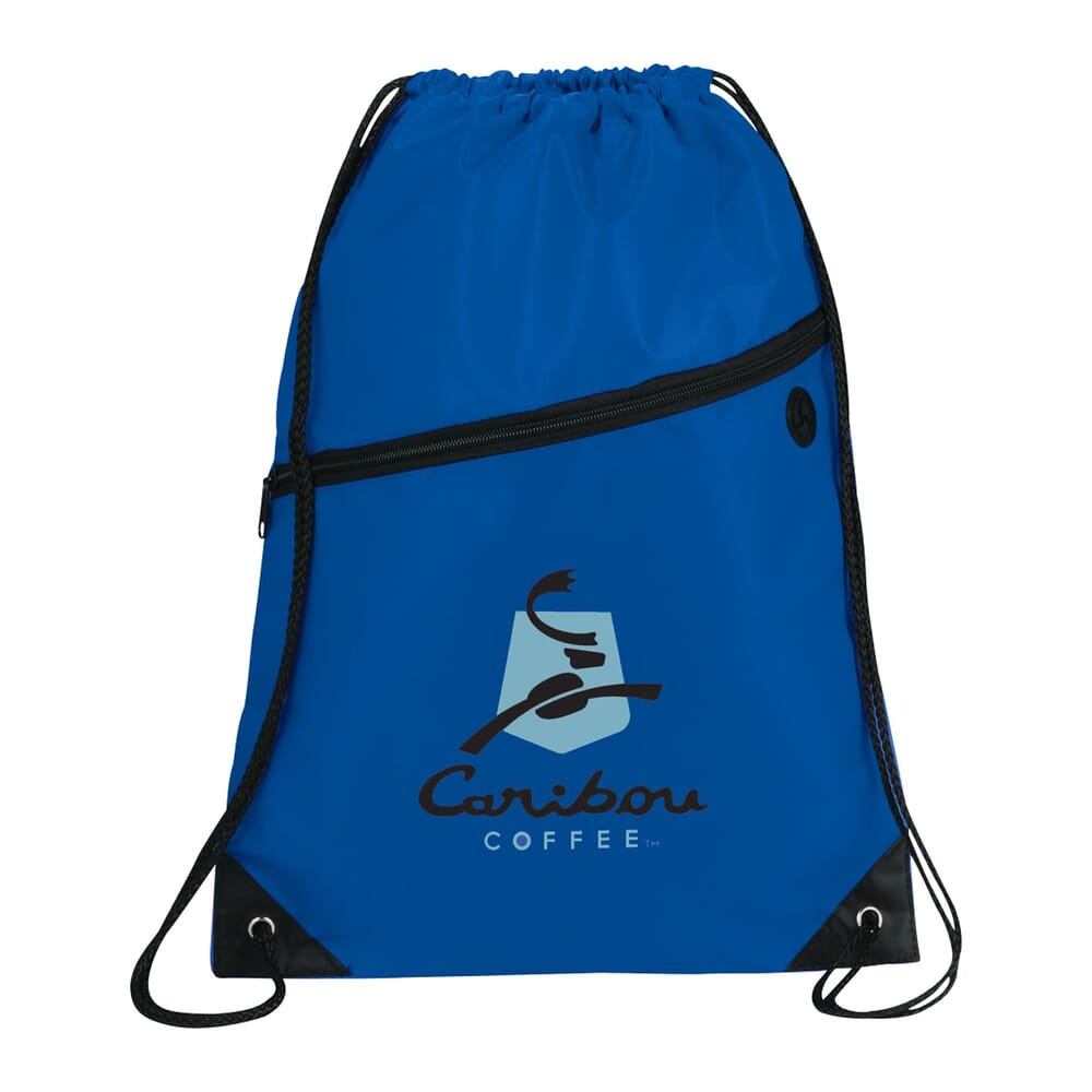 Pull String Backpack Destin Drawstring Backpack - Custom Pull String Bag | Crestline