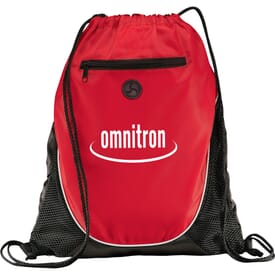 Tunes Drawstring Cinch Backpack