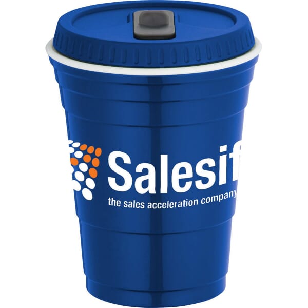 16 oz Tailgate Cup with Lid