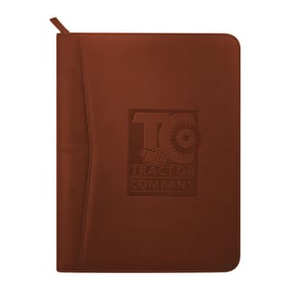Pedova Zippered Padfolio