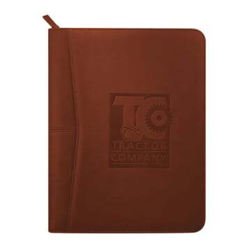 Pedova Zippered Padfolio
