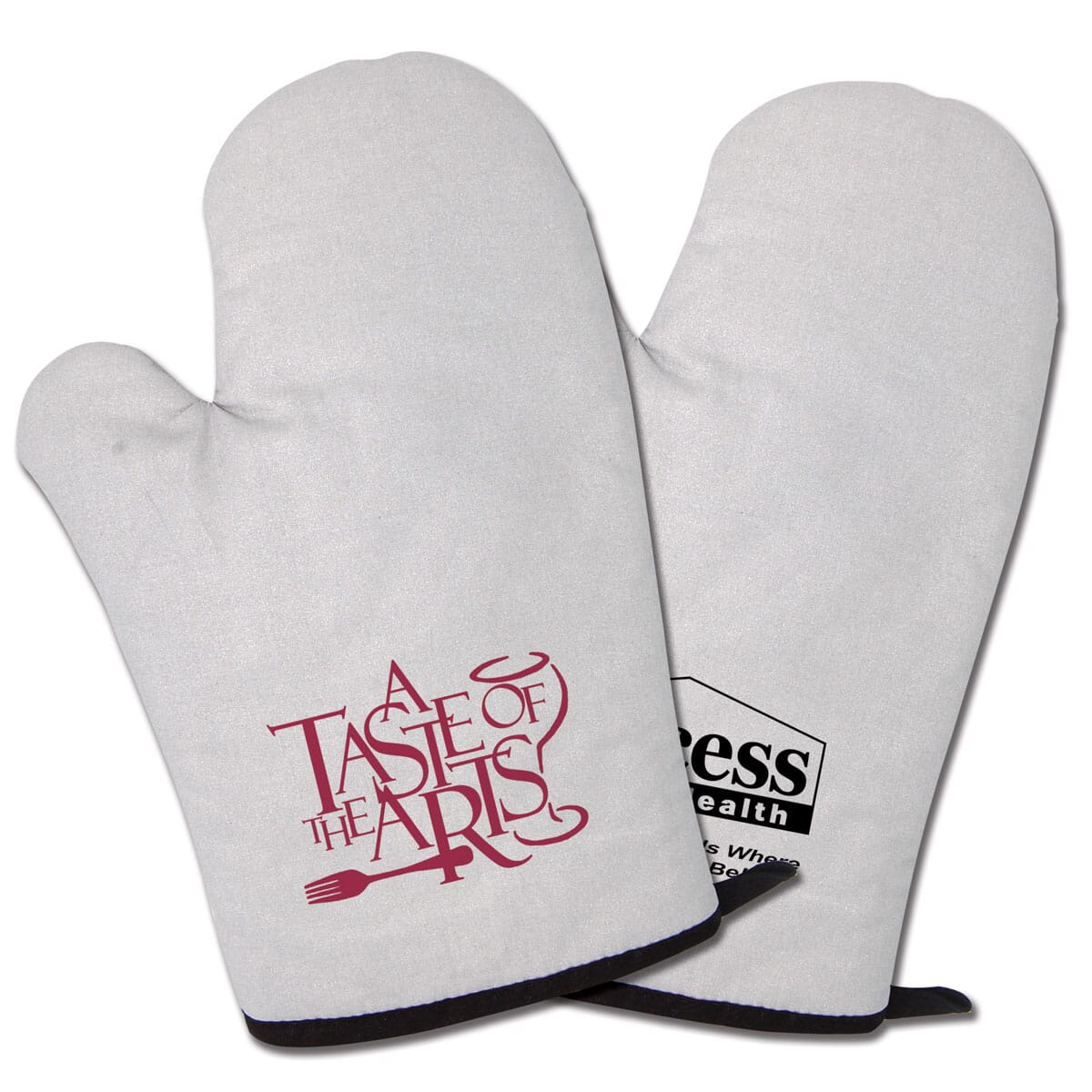 custom printed oven mitts