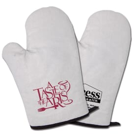 Personalized Christmas Silicone Oven Mitts