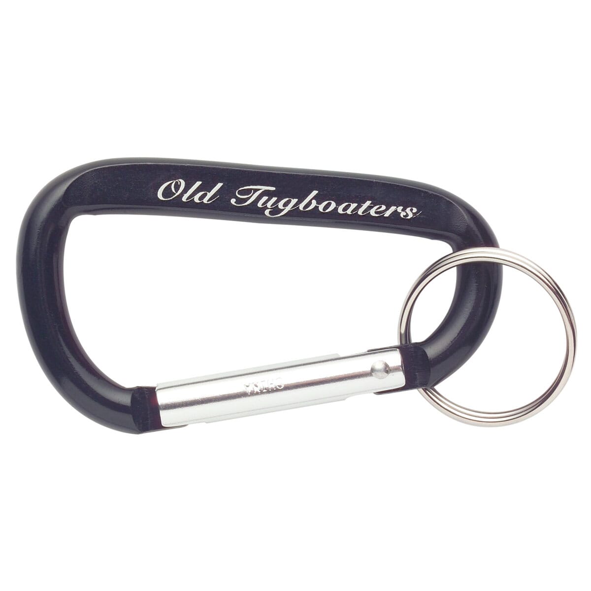 Metallic Carabiner with Keyring