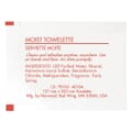 Towelette Information