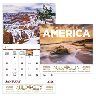 2021 landscapes of America calendar