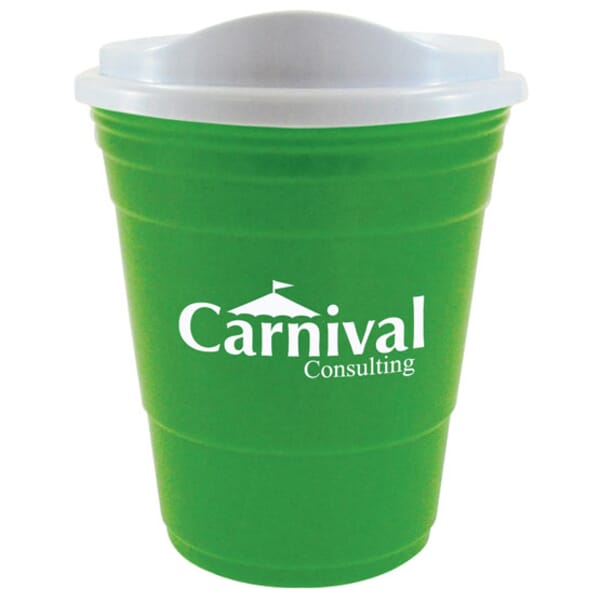 16 oz Carnival Cup W/ Lid