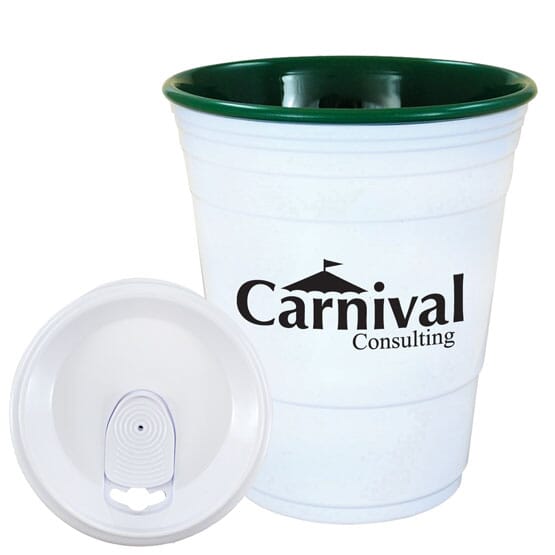 16 oz Carnival Cup W/ Lid
