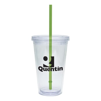 Circus Tumbler- Clear
