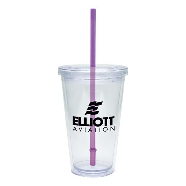 Circus Tumbler- Clear