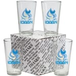 Pint Glass Thank You Set