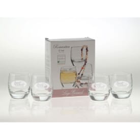 Charming Four Piece Double Old Fashion Gift Set