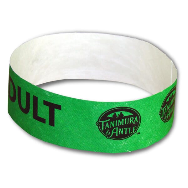 1" Tyvek Wristband