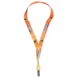 3/4&quot; Full Color Satin Lanyard