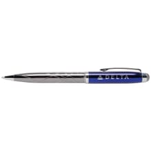 Blue and silver Guillox stylus pen