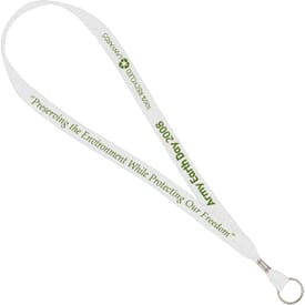 3/4&quot; Recycled Lanyard