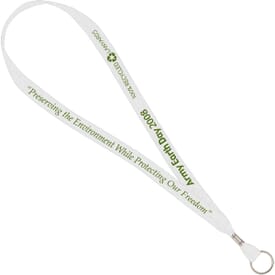 3/4" Recycled Lanyard