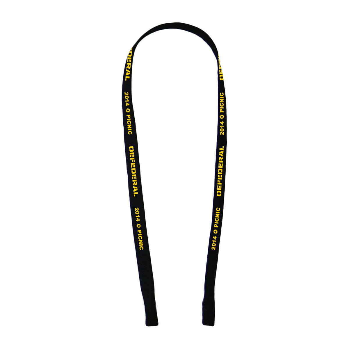 7/16" Nylon Elastic Tucked End Strap