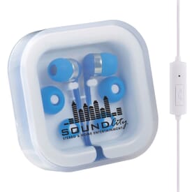Color Pop Earbuds W/Microphone